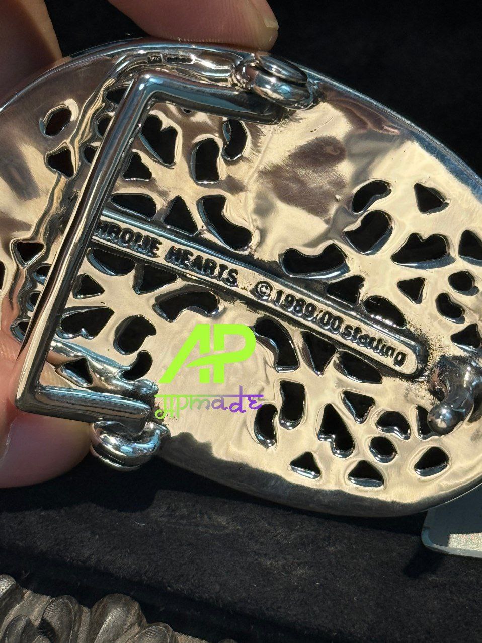 Chrome Hearts Vine Leather Belt