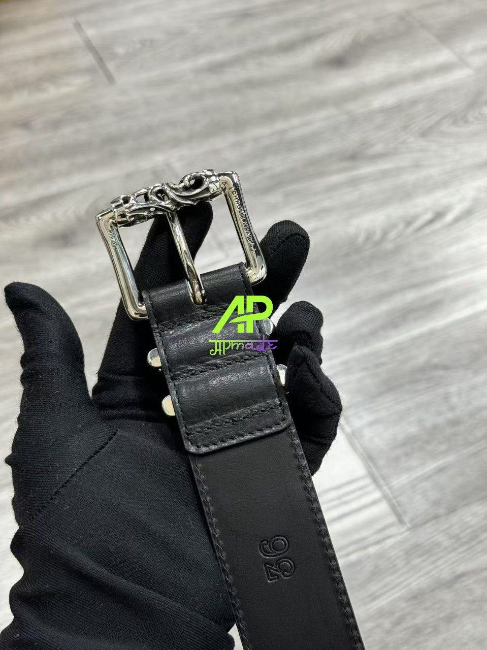 Chrome Hearts Roller Leather Belt