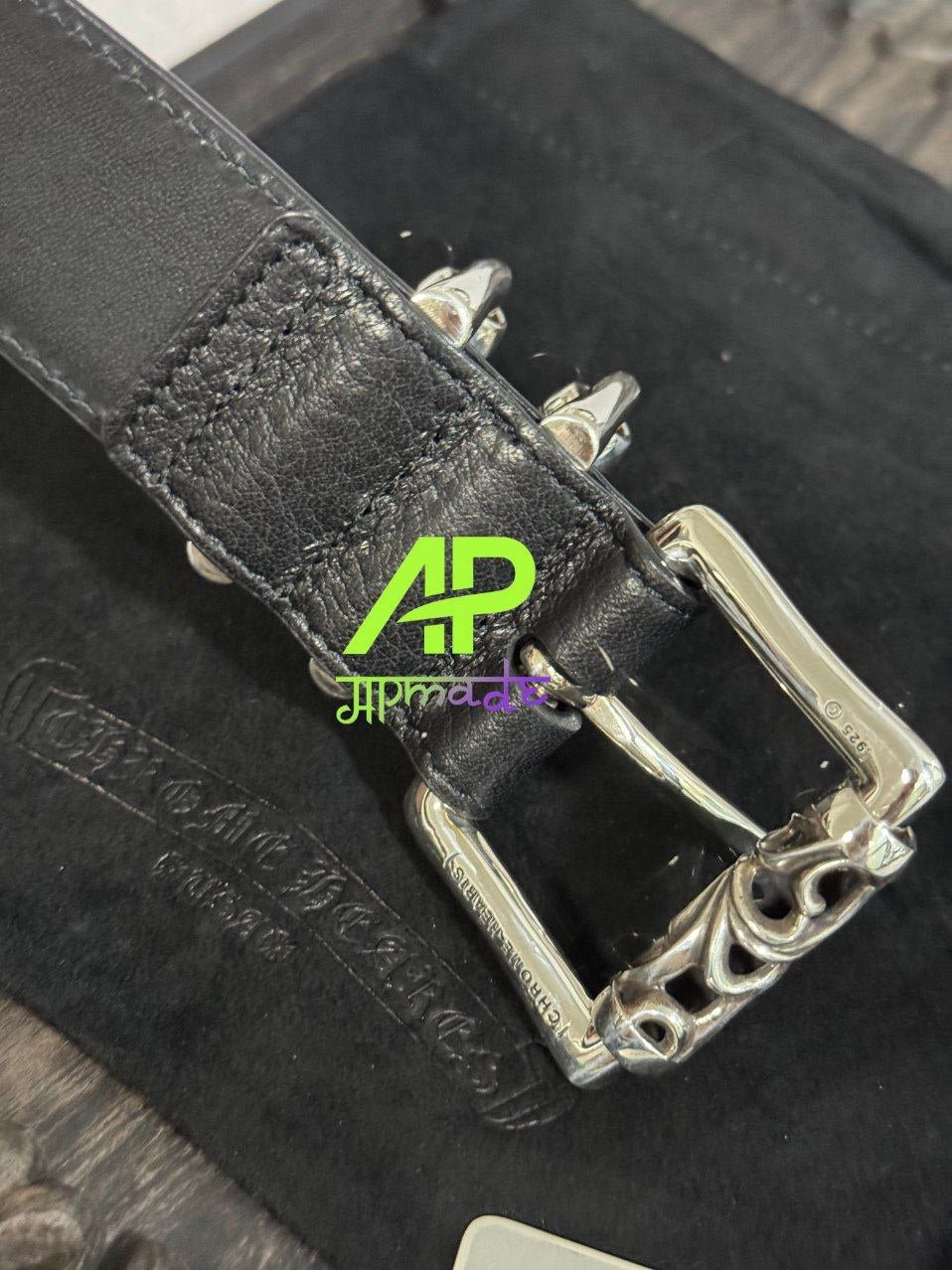 Chrome Hearts Roller Leather Belt