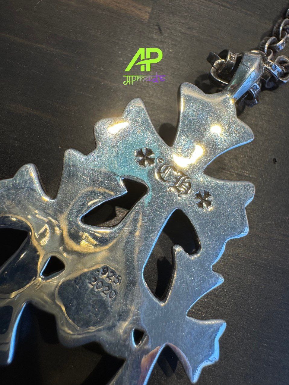 Chrome Hearts Triple Cross Necklace