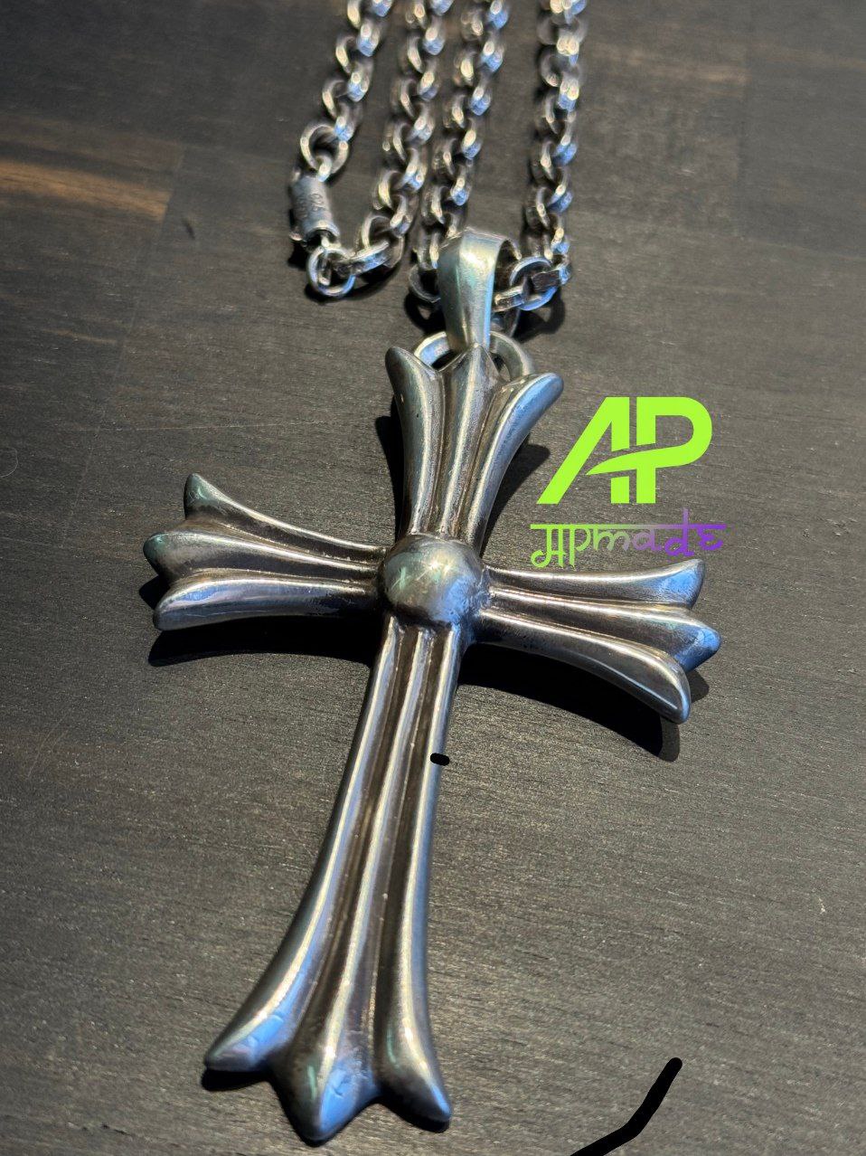 Chrome Hearts Large Cross Necklace