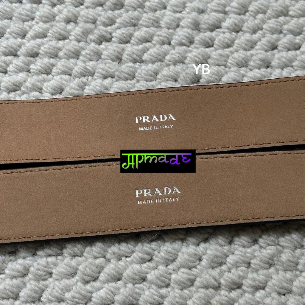Prada Leather with Suede Belt