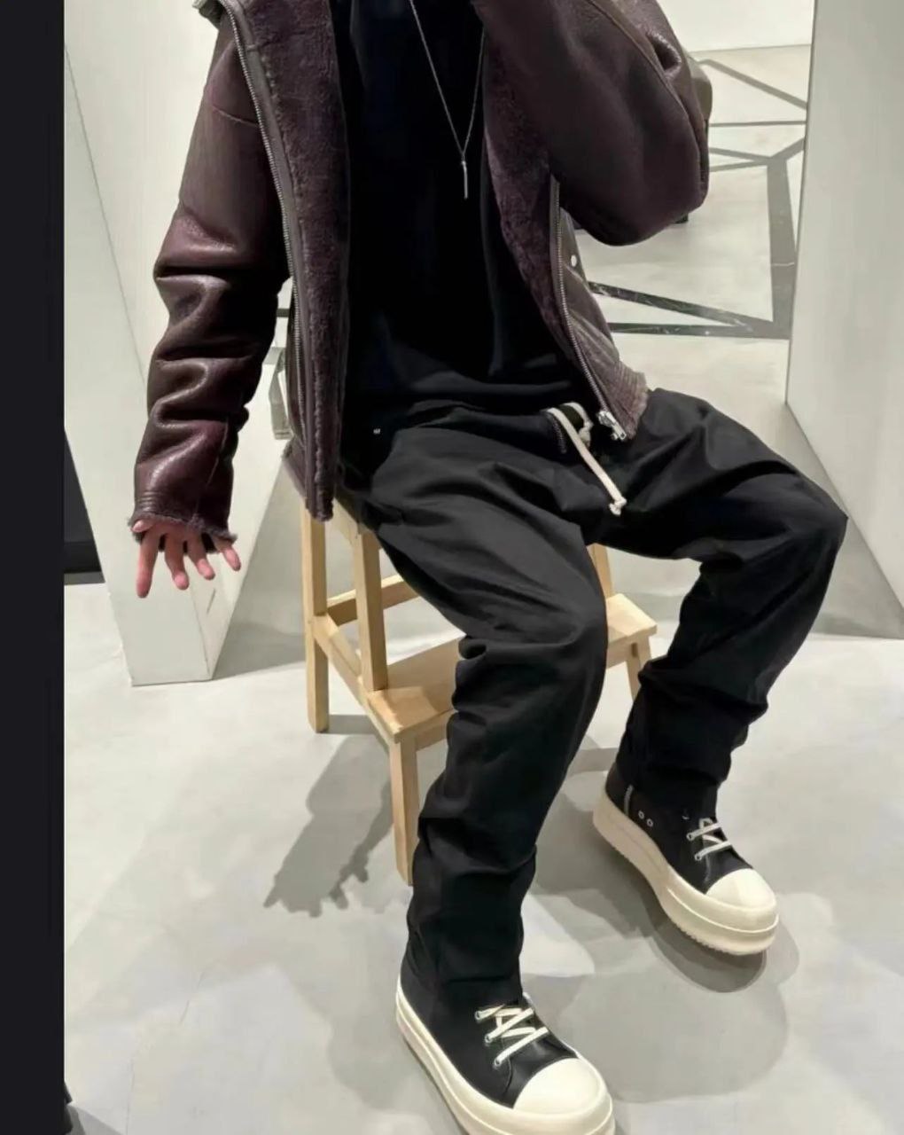 Rick Owens 23FW Mega Bumper Geobasket Shoes