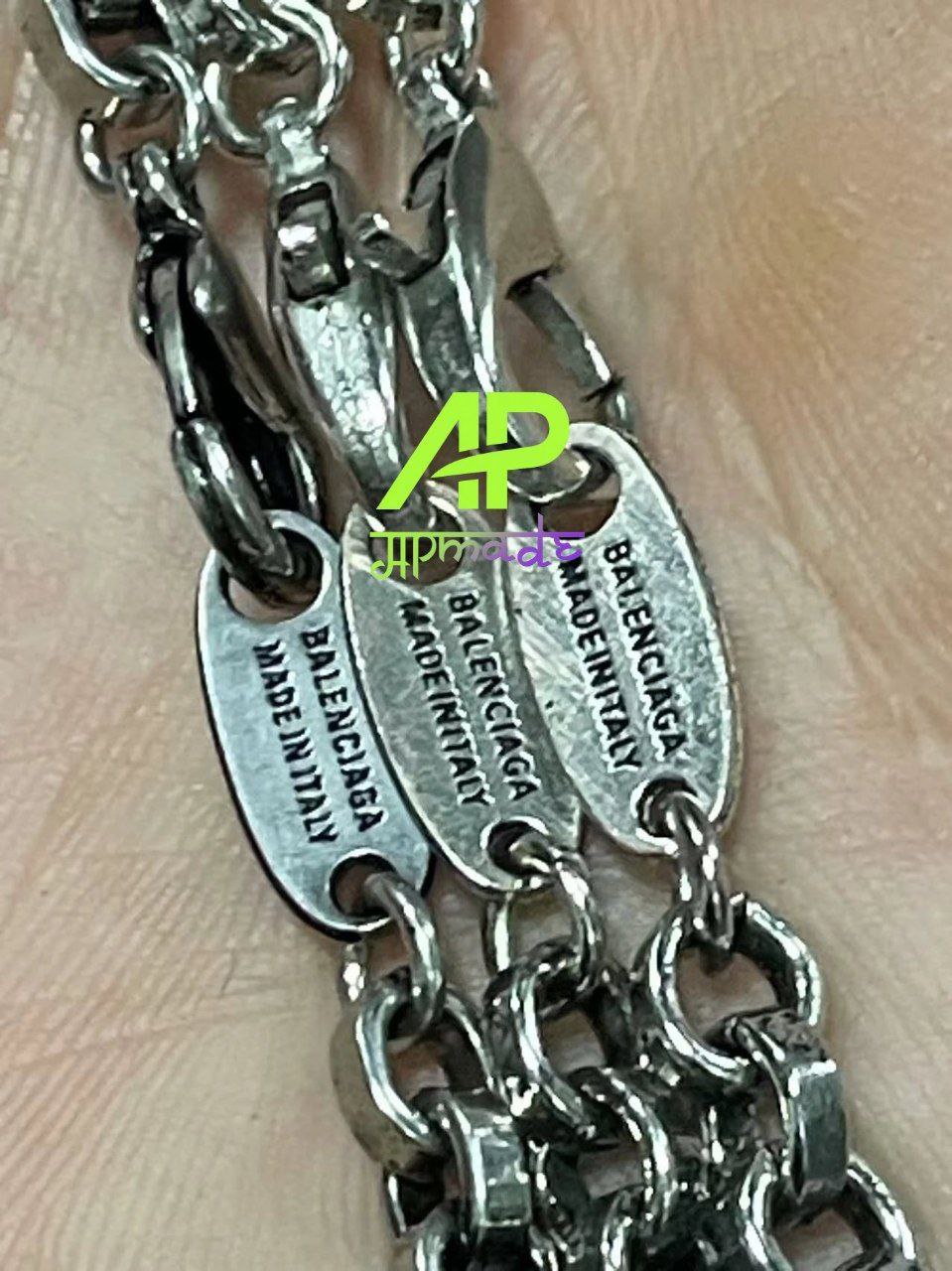 Balenciaga Goth Snake Necklace