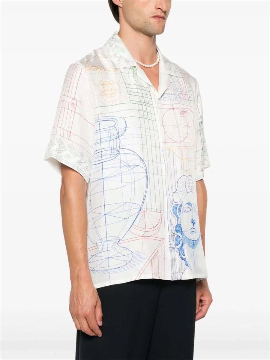 Casablanca Half Sleeve Shirt(Over 20 options)