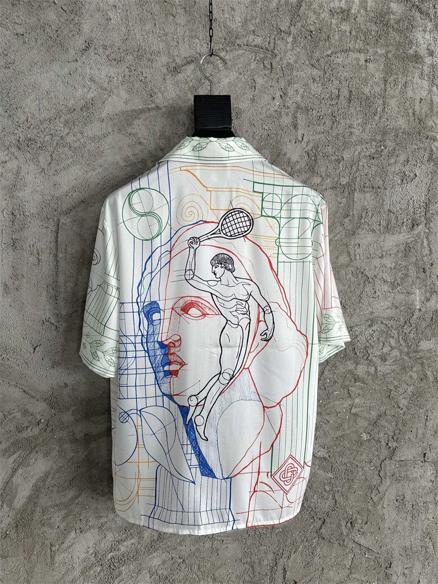 Casablanca Half Sleeve Shirt(Over 20 options)