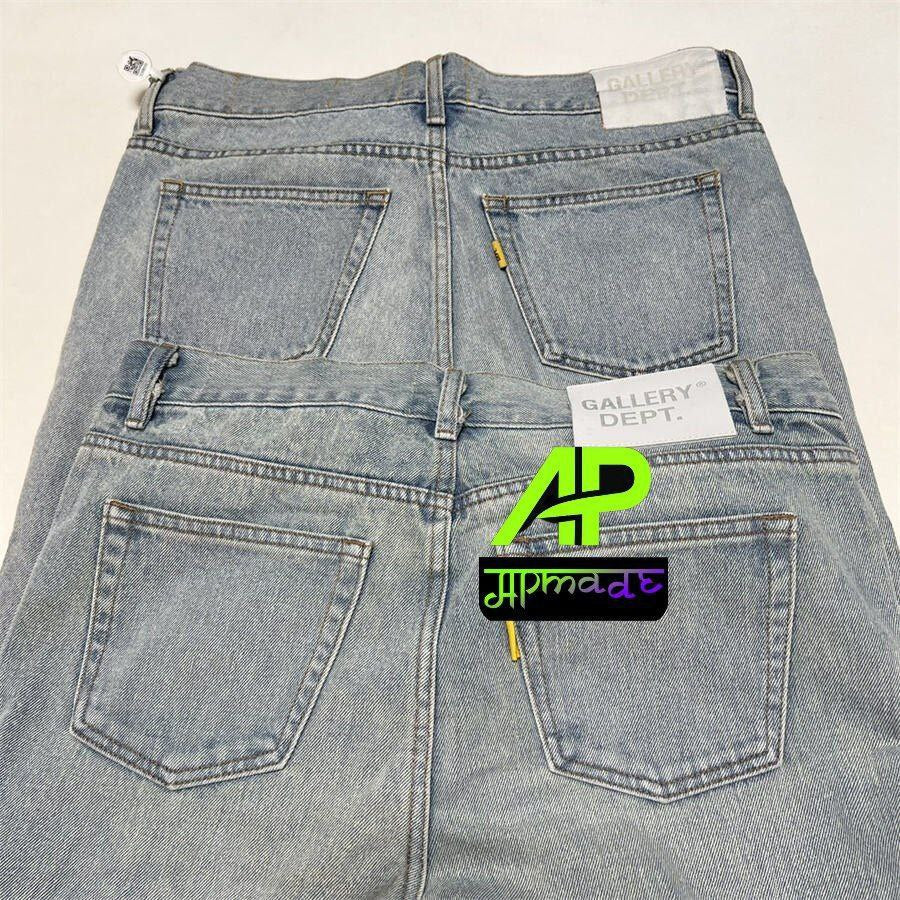 Gallery Dept Flare Flames Jeans (Darker Shade)