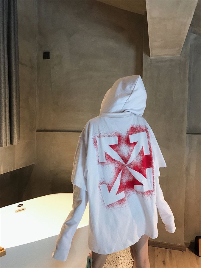 Off-White Sleeve Hoodie