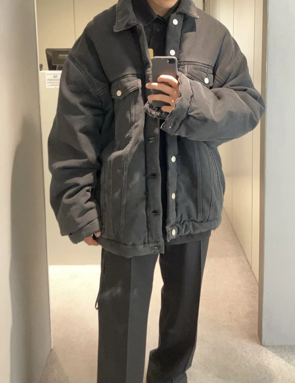 Balenciaga Padded Loose Jacket