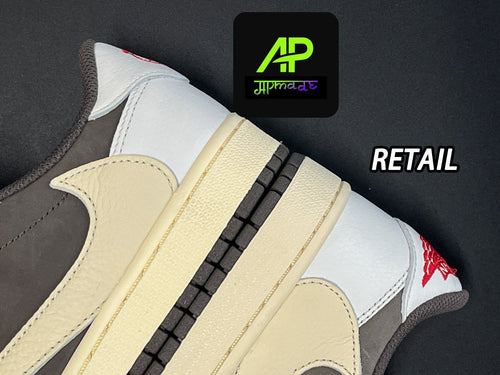 Air Jordan 1 Retro Low OG SP Travis Scott Reverse Mocha