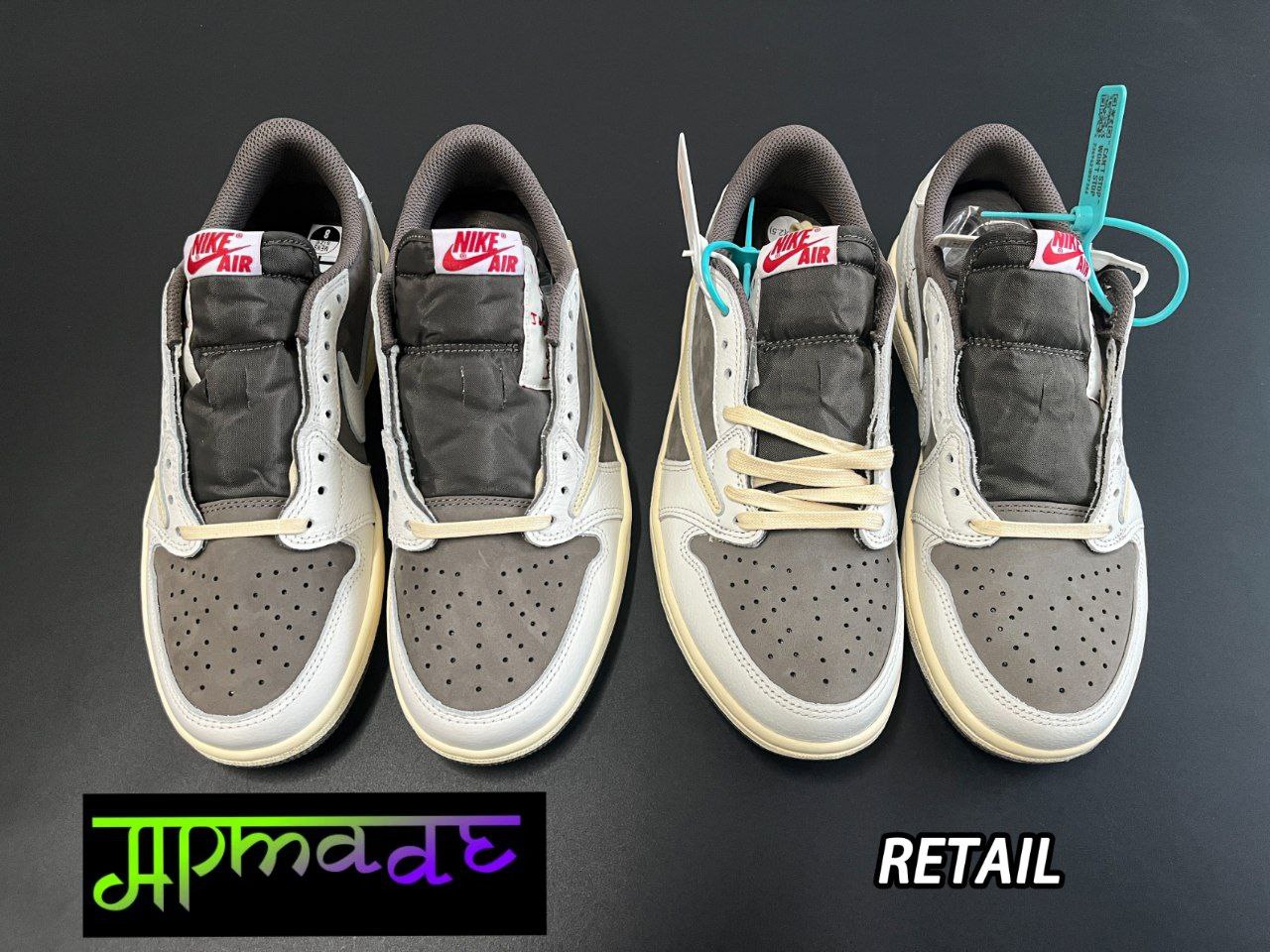 Air Jordan 1 Retro Low OG SP Travis Scott Reverse Mocha