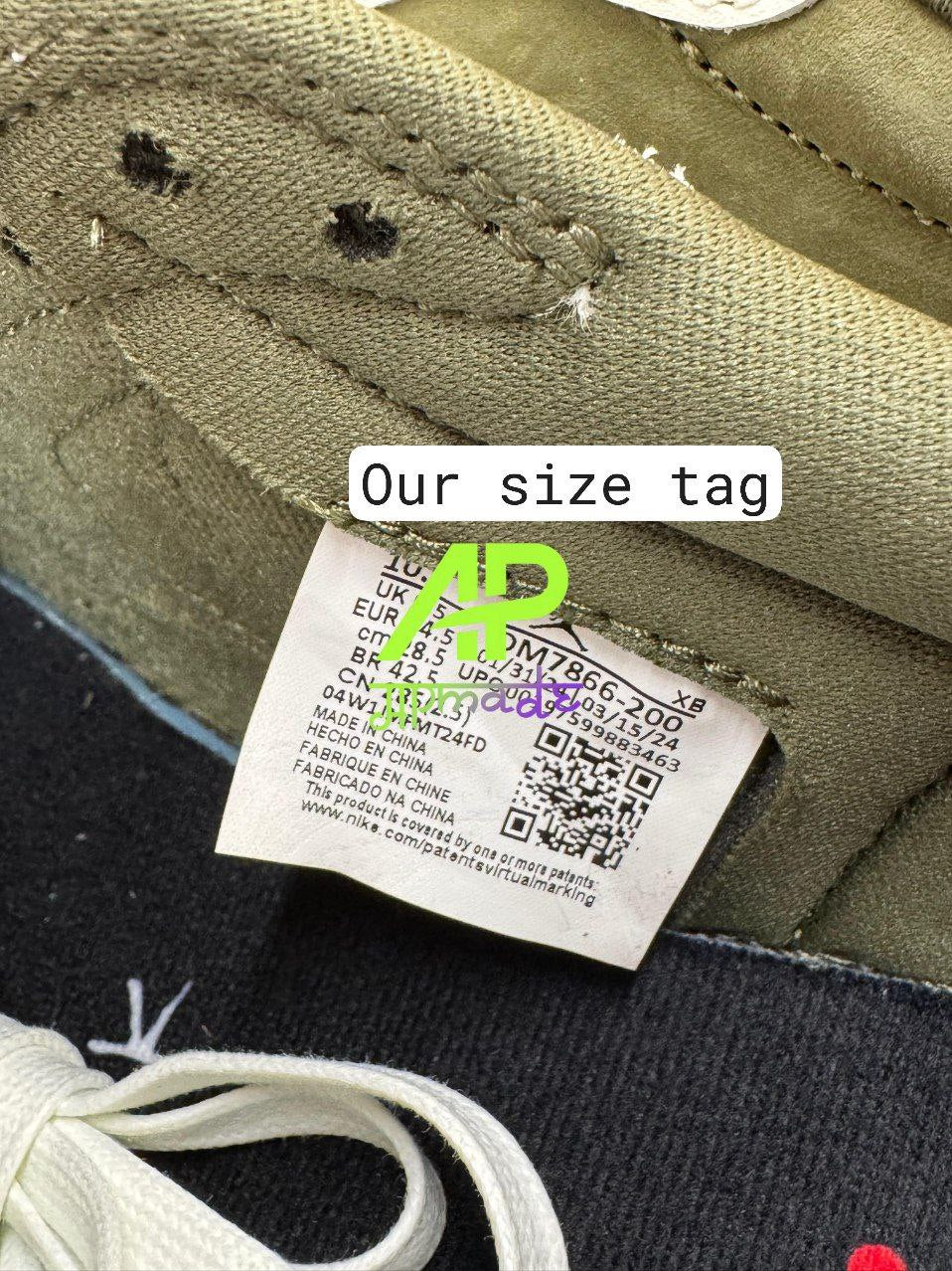 Air Jordan 1 Retro Low OG SP Travis Scott Medium Olive