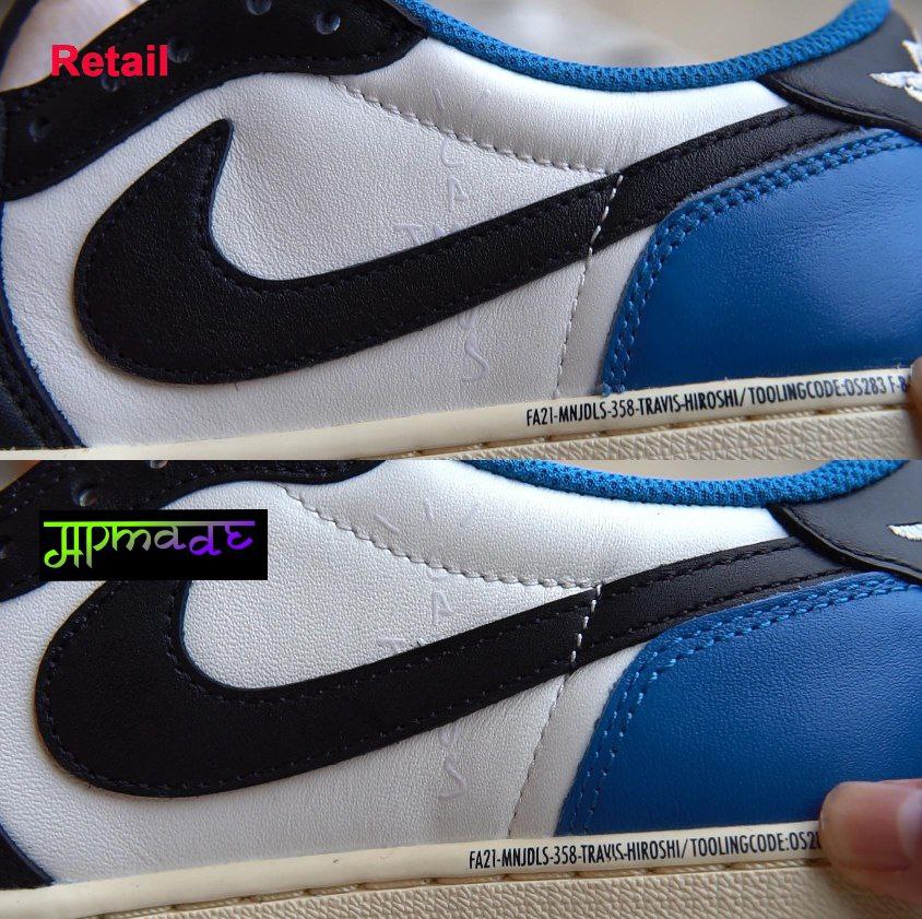 Air Jordan 1 Retro Low OG SP Fragment x Travis Scott