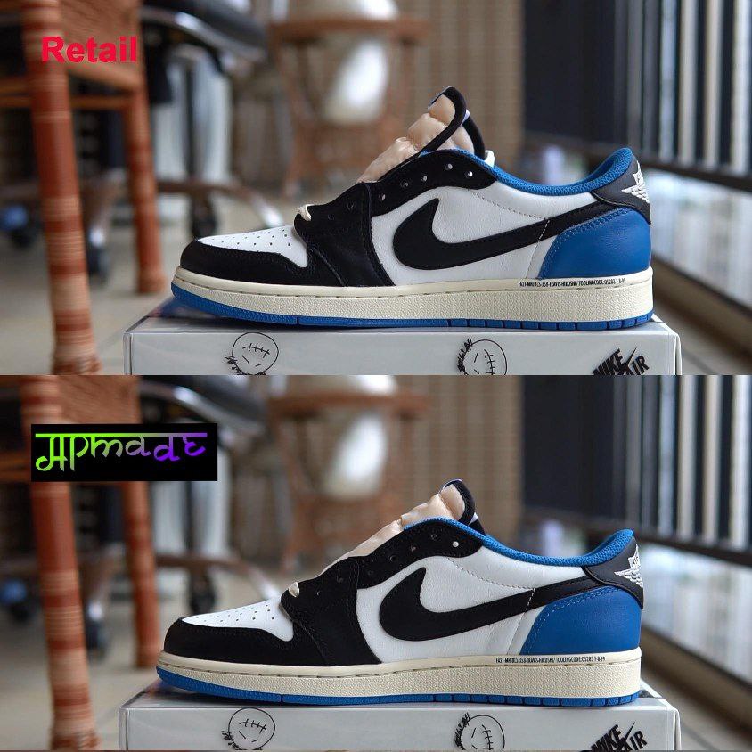 Air Jordan 1 Retro Low OG SP Fragment x Travis Scott