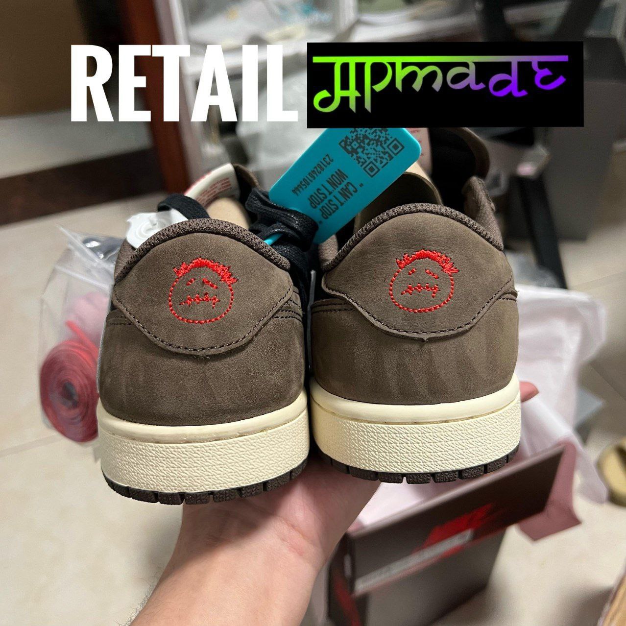 Air Jordan 1 Retro Low OG SP Travis Scott Mocha