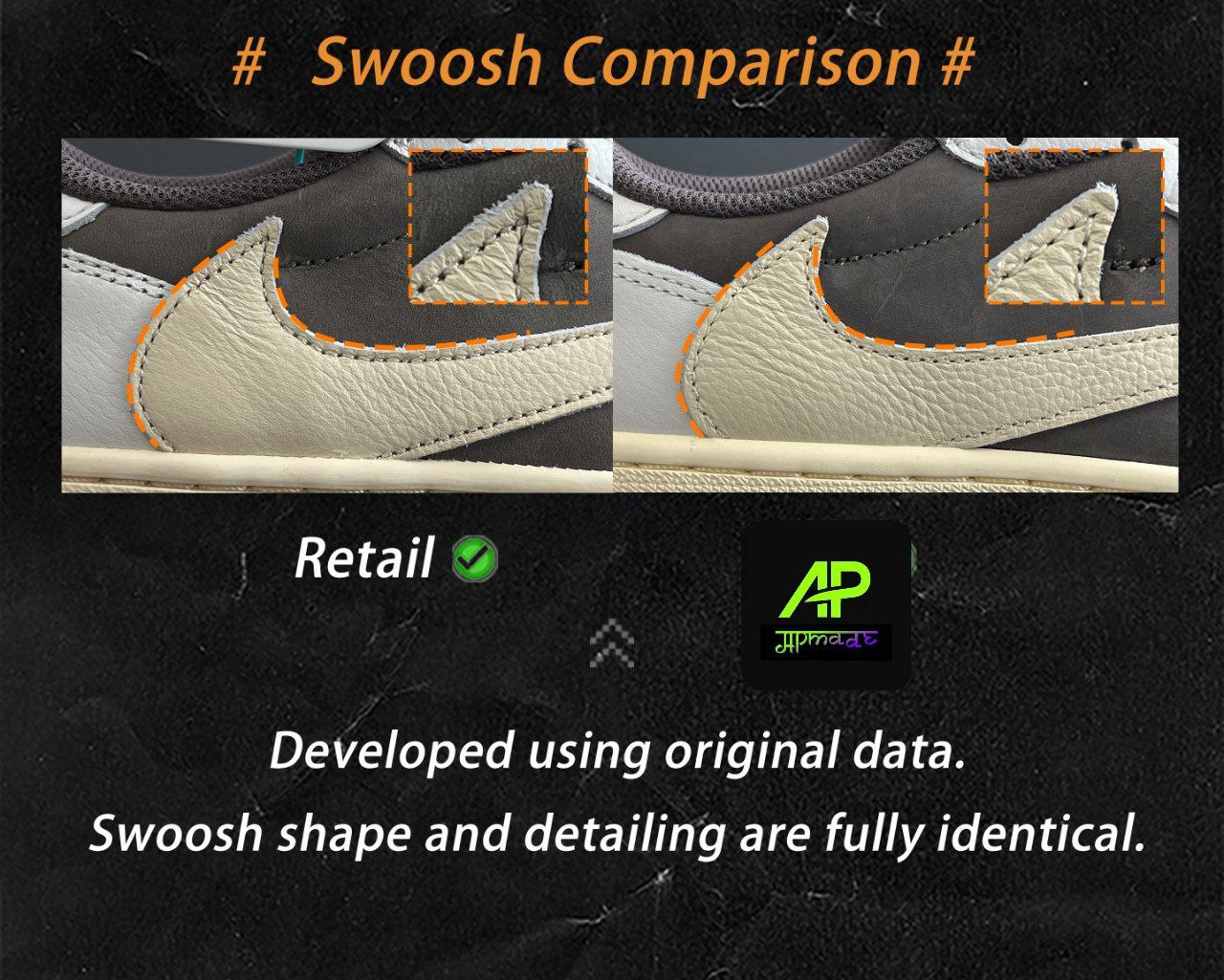 Air Jordan 1 Retro Low OG SP Travis Scott Reverse Mocha