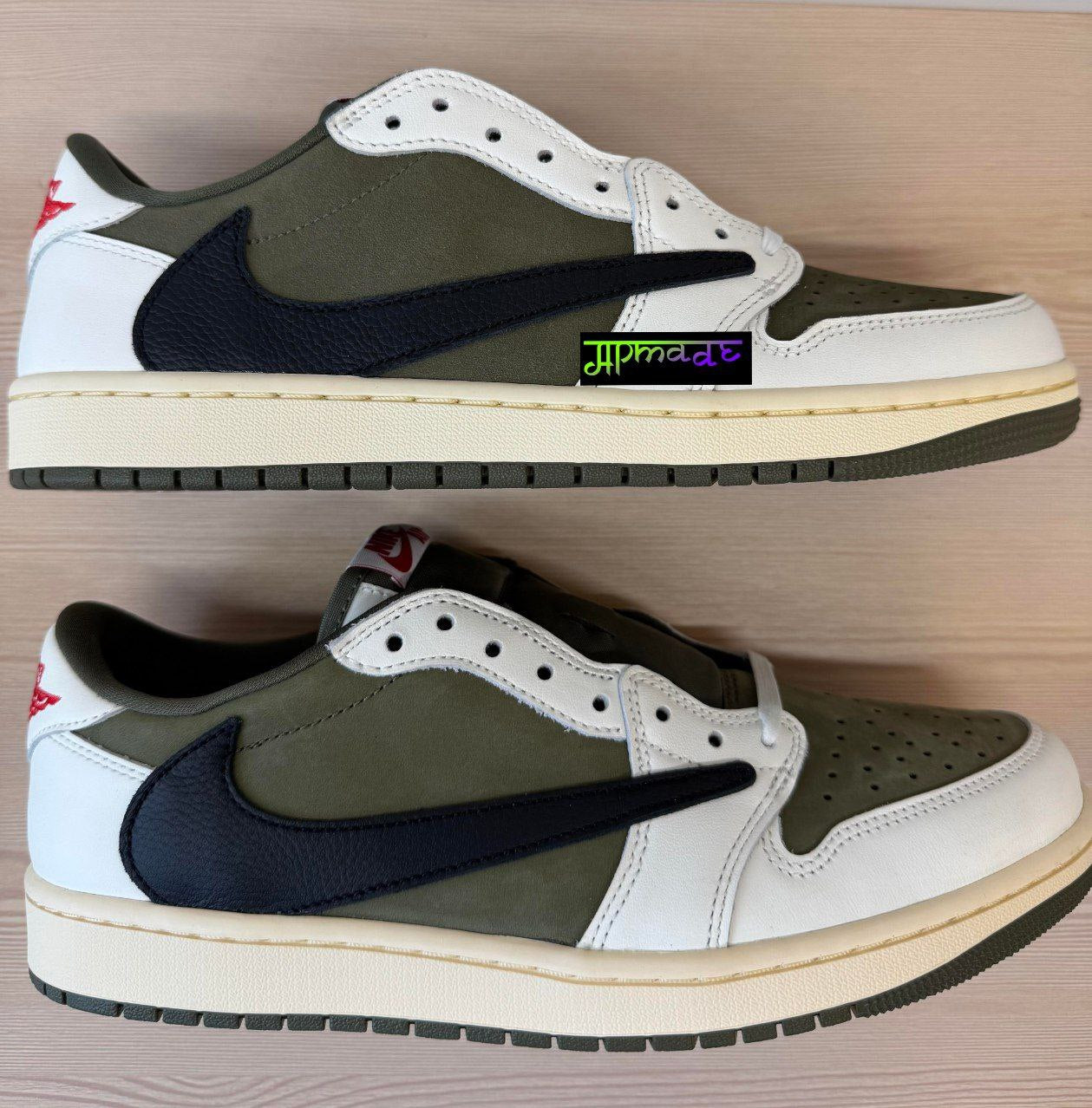 Air Jordan 1 Retro Low OG SP Travis Scott Medium Olive