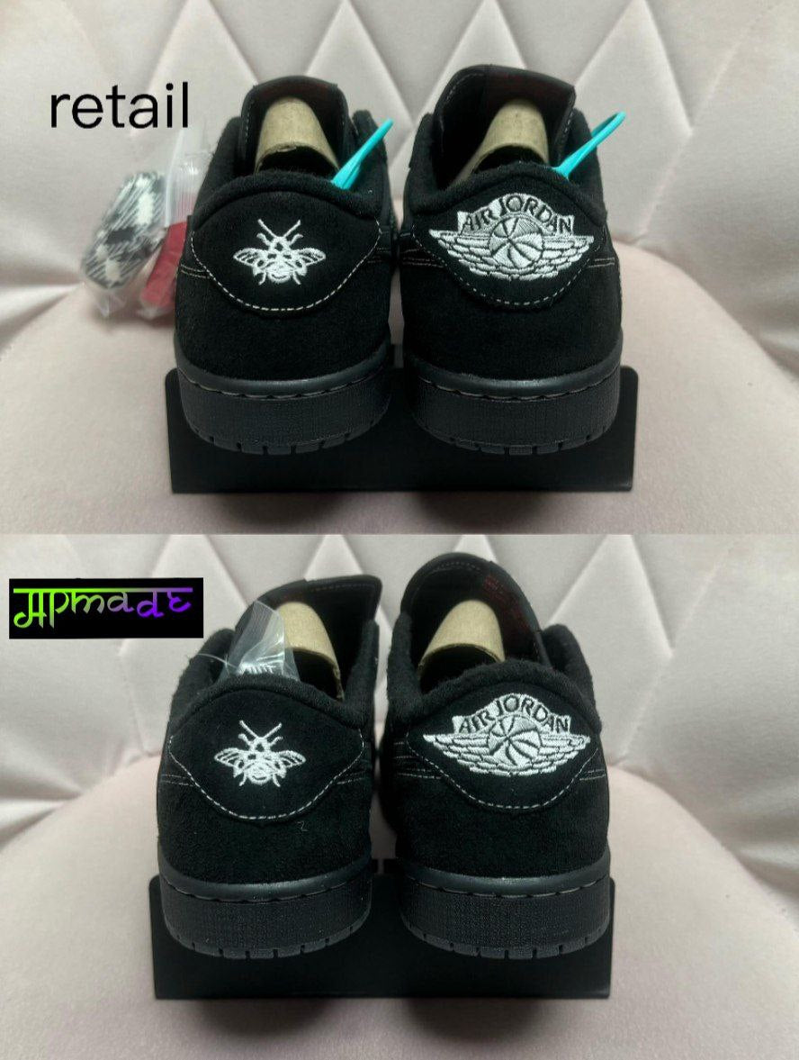 Air Jordan 1 Retro Low OG SP Travis Scott Black Phantom