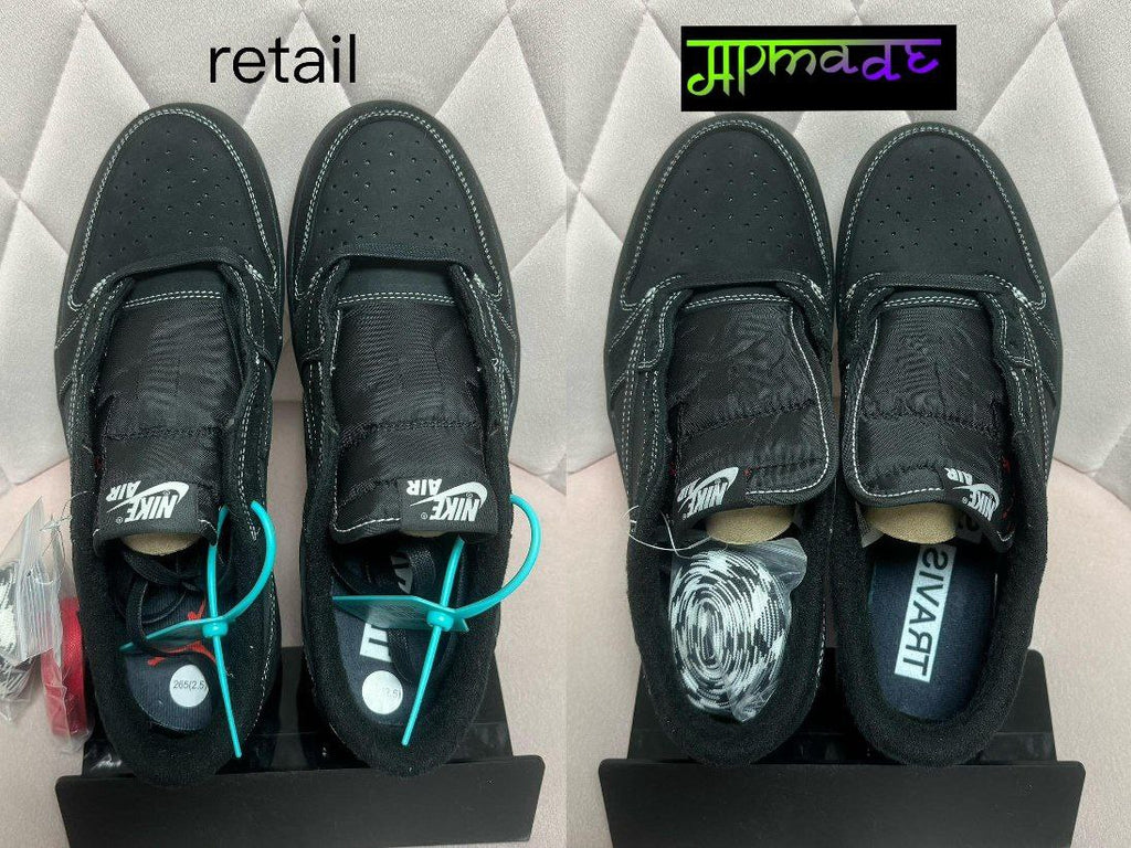 Air Jordan 1 Retro Low OG SP Travis Scott Black Phantom