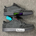 Air Jordan 1 Retro Low OG SP Travis Scott Black Phantom