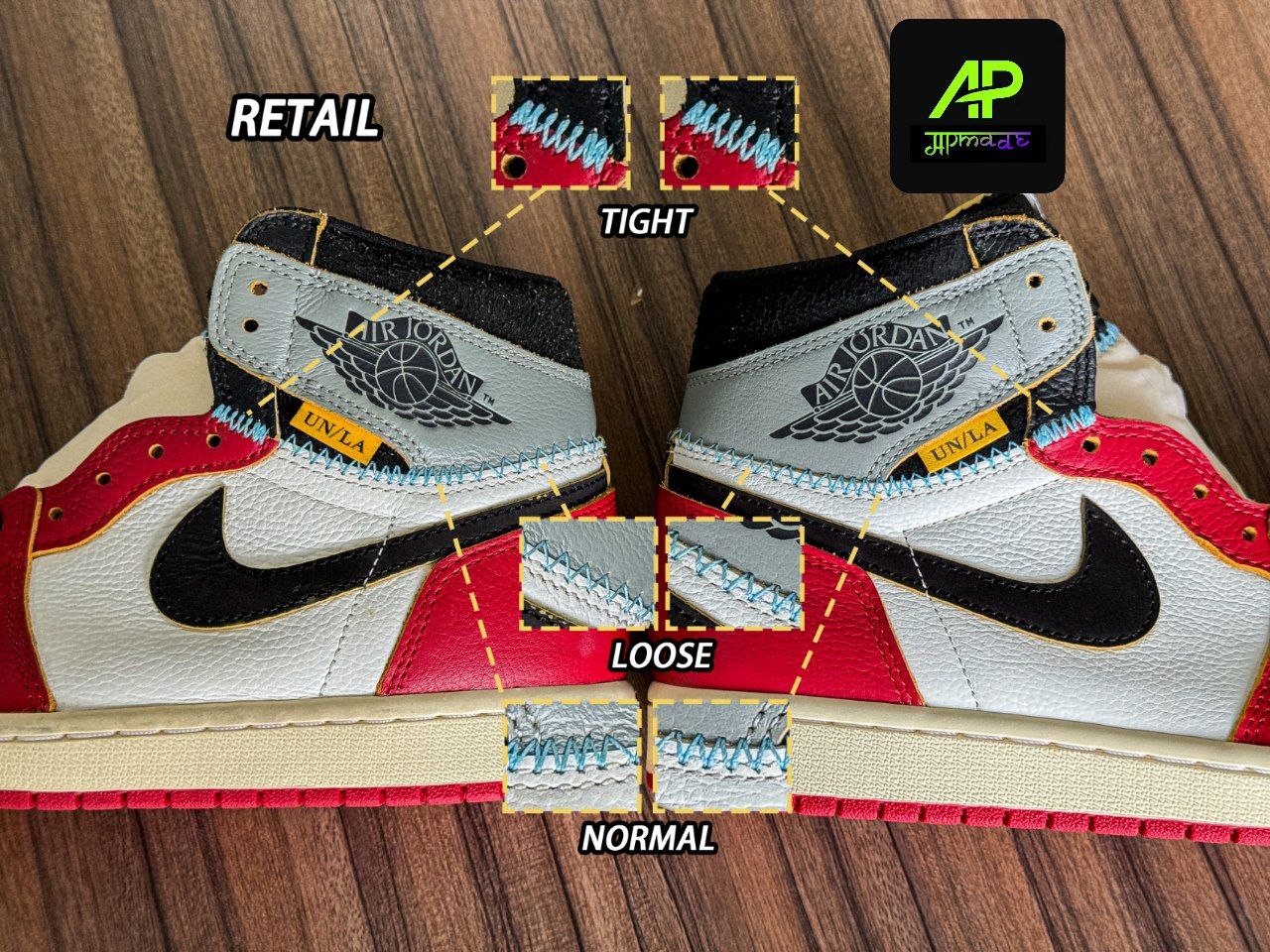 Air Jordan 1 Retro High Union Los Angeles Chicago Shadow