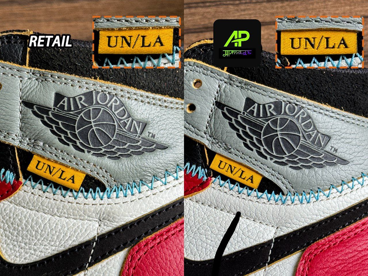 Air Jordan 1 Retro High Union Los Angeles Chicago Shadow