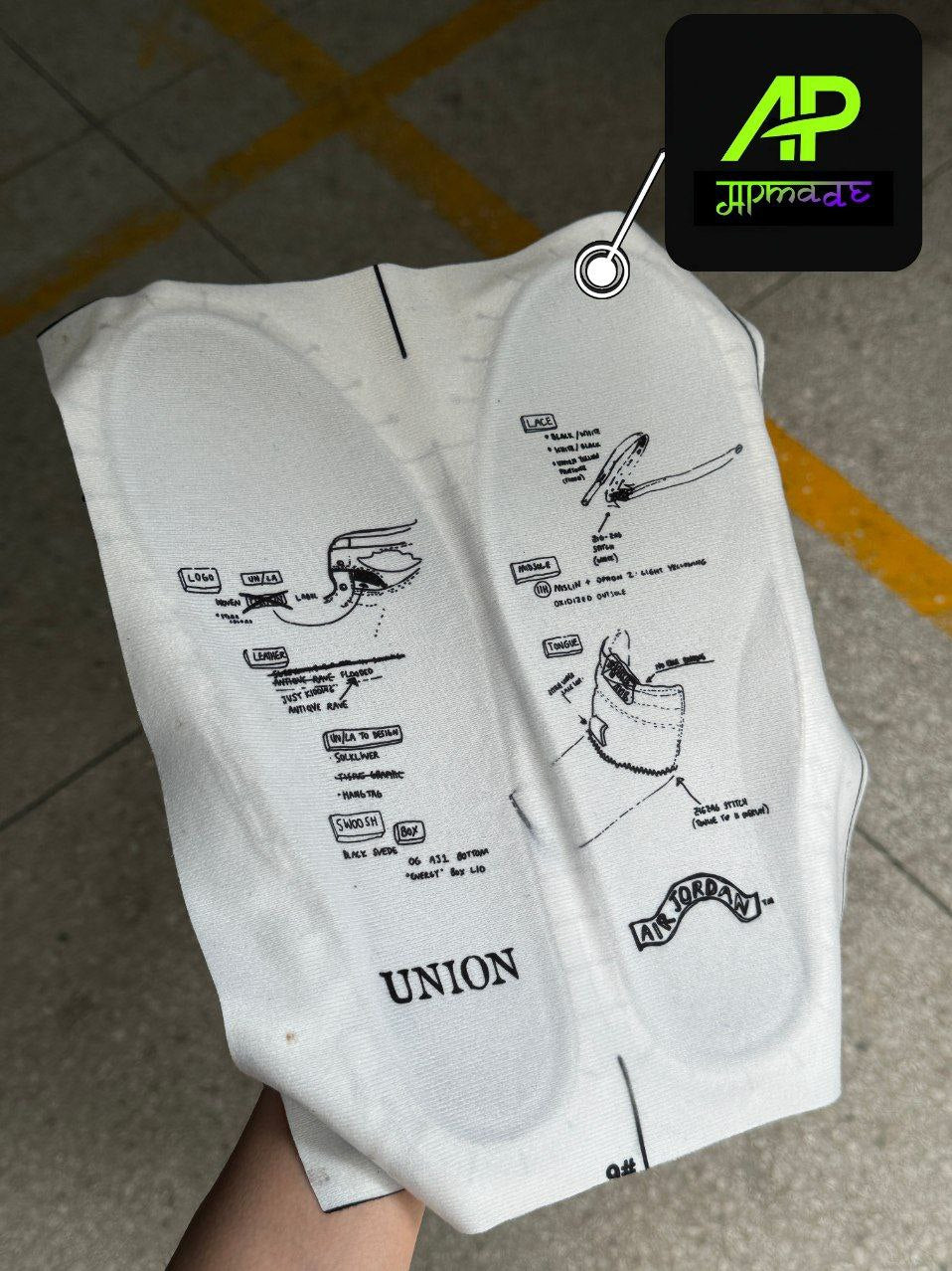 Air Jordan 1 Retro High Union Los Angeles Chicago Shadow