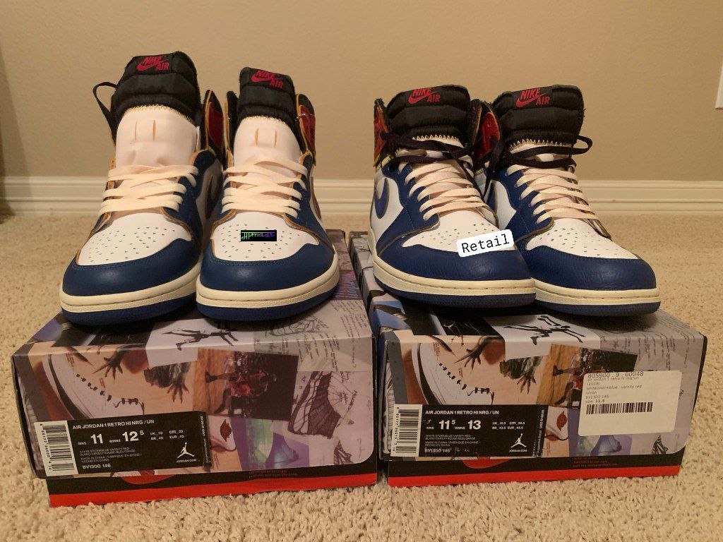 Air Jordan 1 Retro High Union Los Angeles Storm Blue