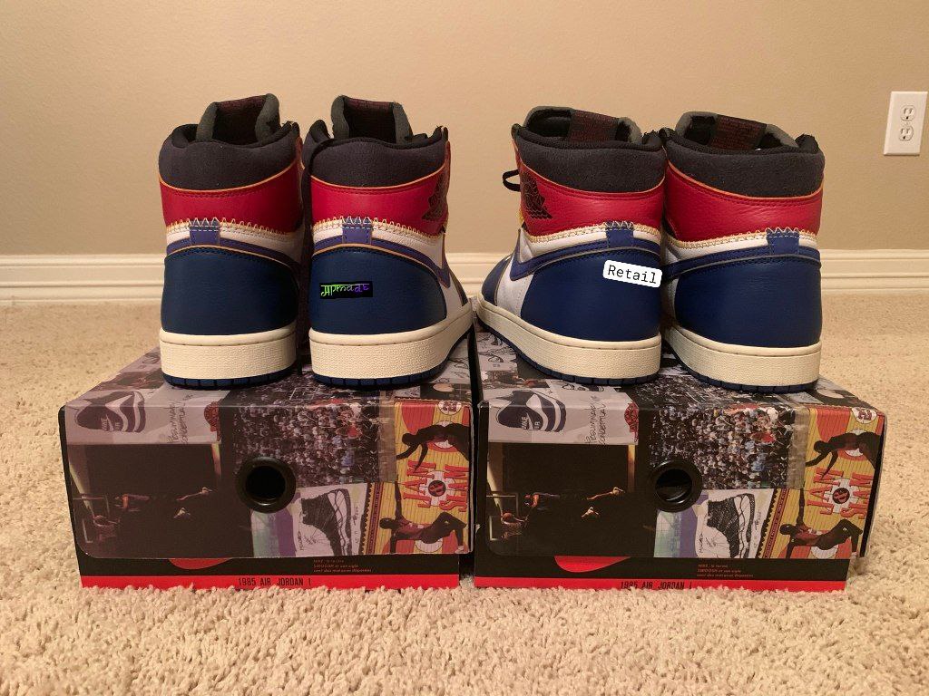 Air Jordan 1 Retro High Union Los Angeles Storm Blue