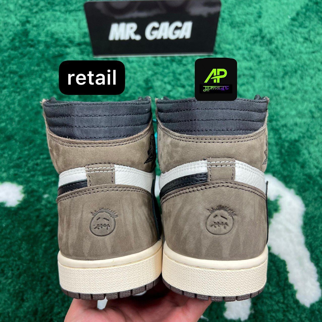 Air Jordan 1 Retro High OG SP Travis Scott Mocha