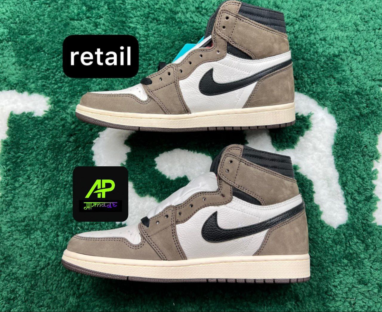 Air Jordan 1 Retro High OG SP Travis Scott Mocha