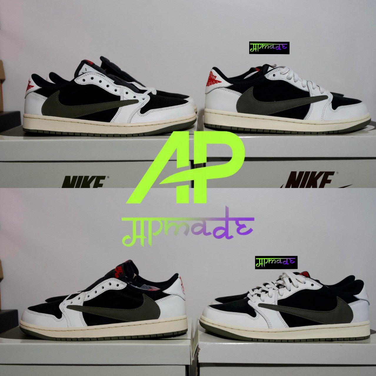 Air Jordan 1 Retro Low OG SP Travis Scott Olive (Women’s)