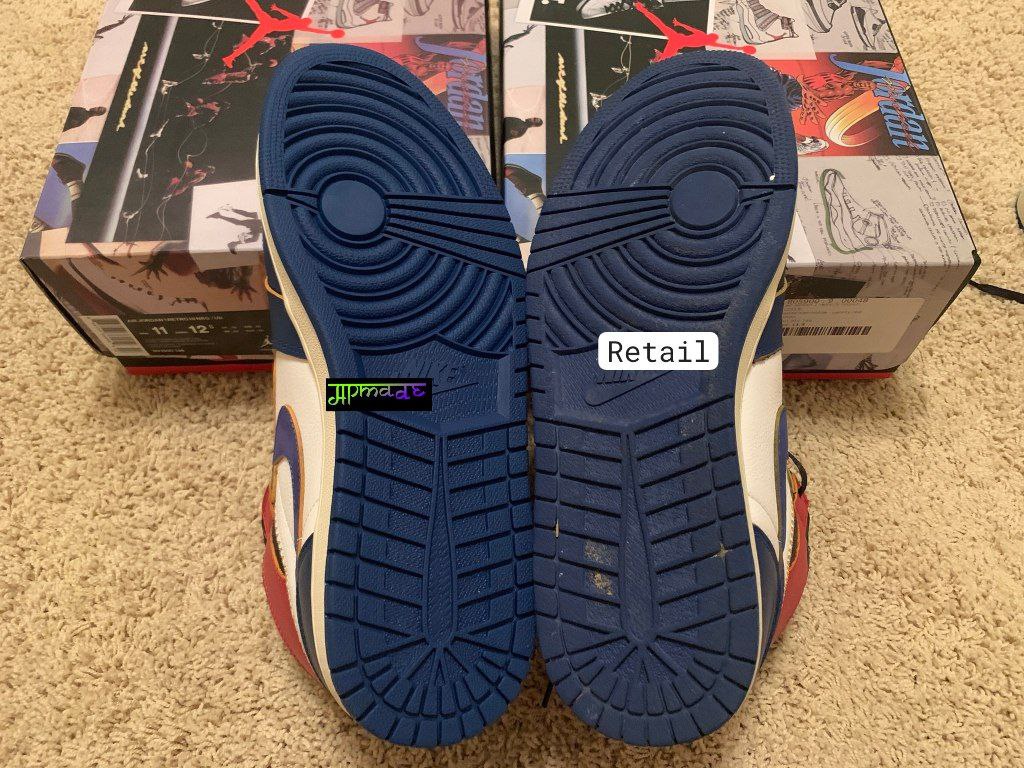 Air Jordan 1 Retro High Union Los Angeles Storm Blue