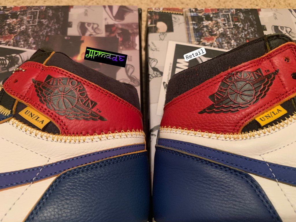 Air Jordan 1 Retro High Union Los Angeles Storm Blue