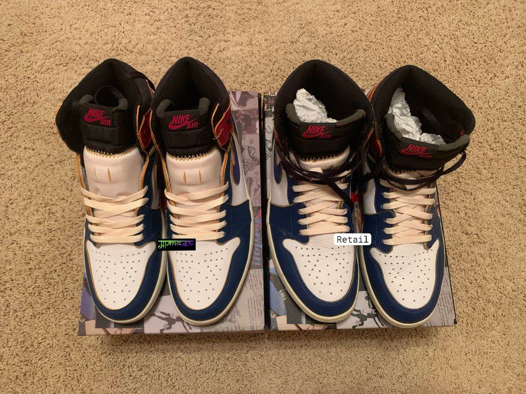 Air Jordan 1 Retro High Union Los Angeles Storm Blue
