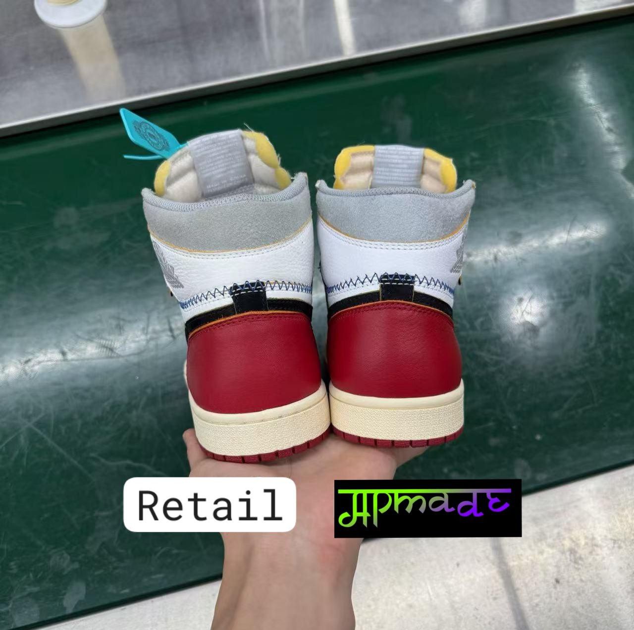 Air Jordan 1 Retro High Union Los Angeles Black Toe