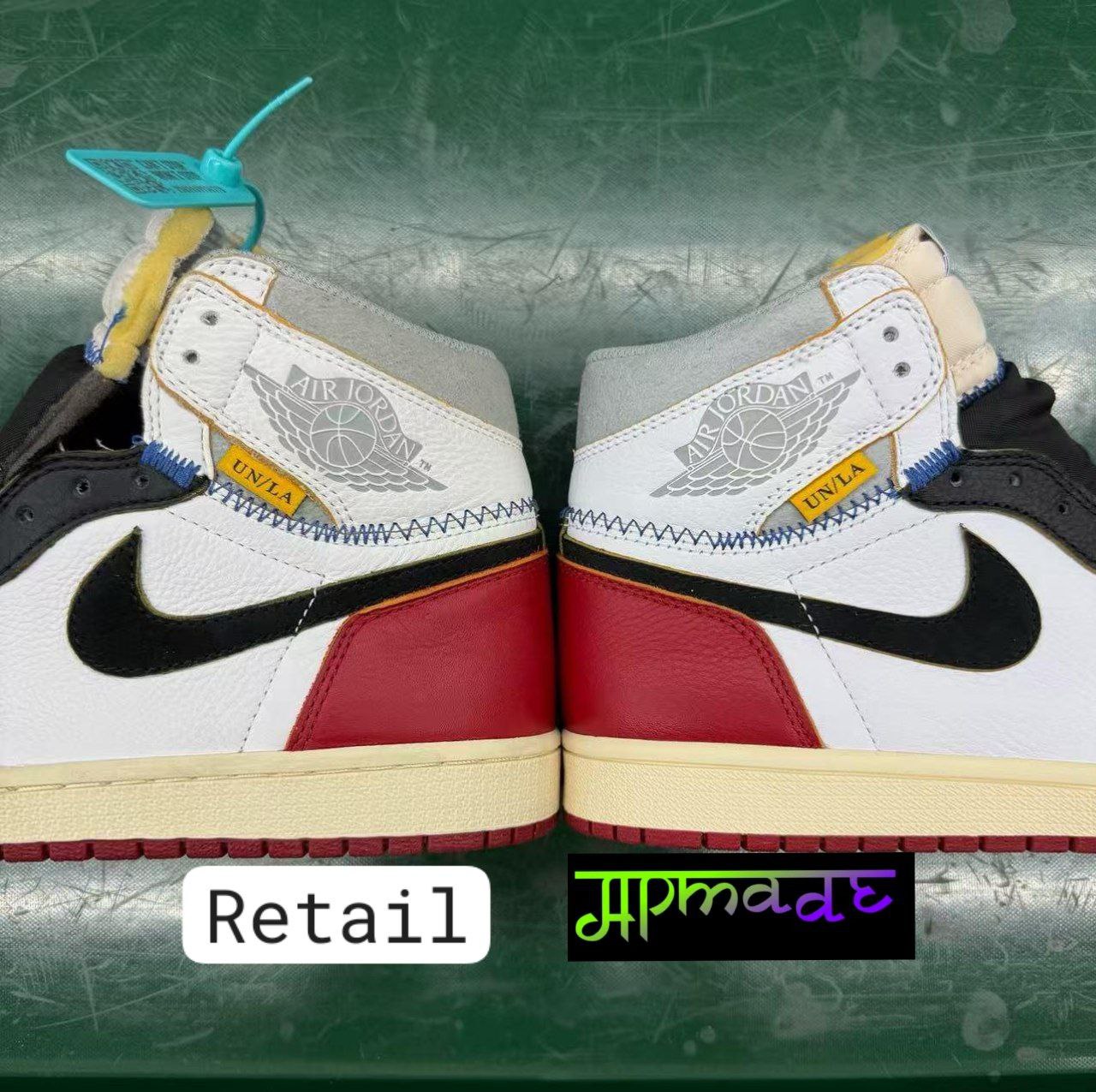 Air Jordan 1 Retro High Union Los Angeles Black Toe