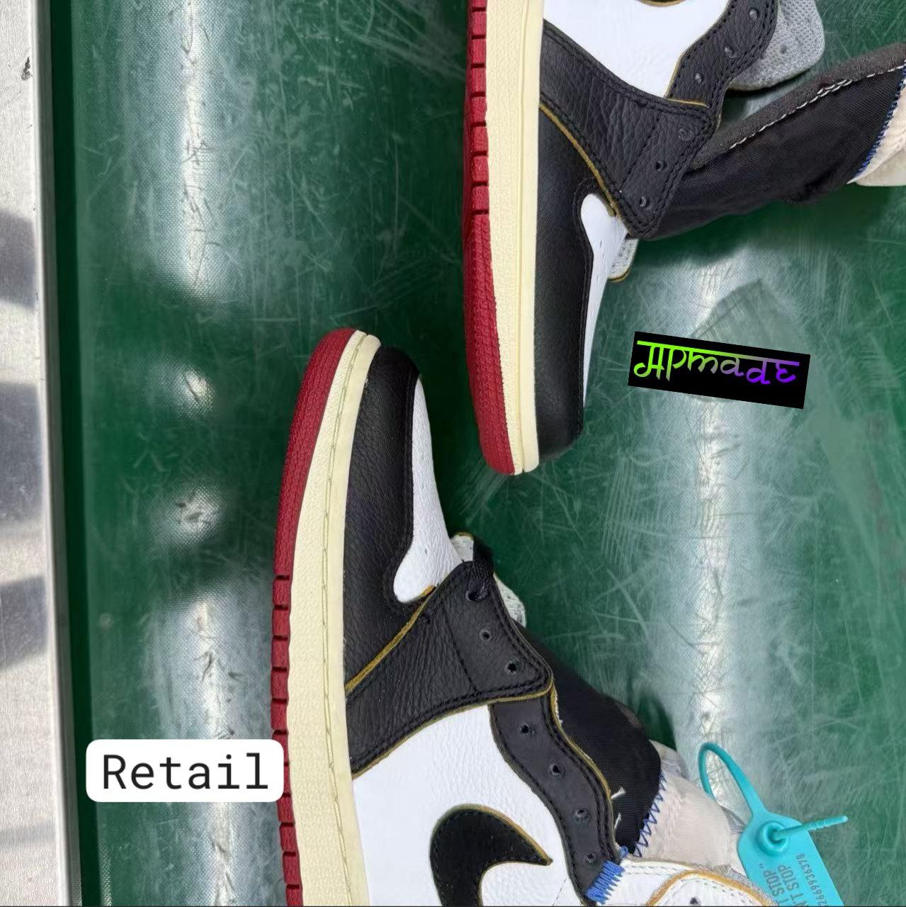 Air Jordan 1 Retro High Union Los Angeles Black Toe