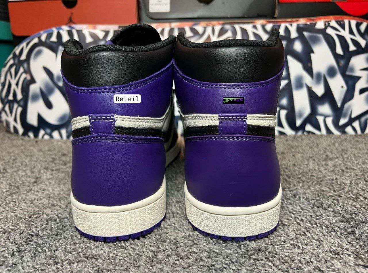 Air Jordan 1 Retro High Court Purple