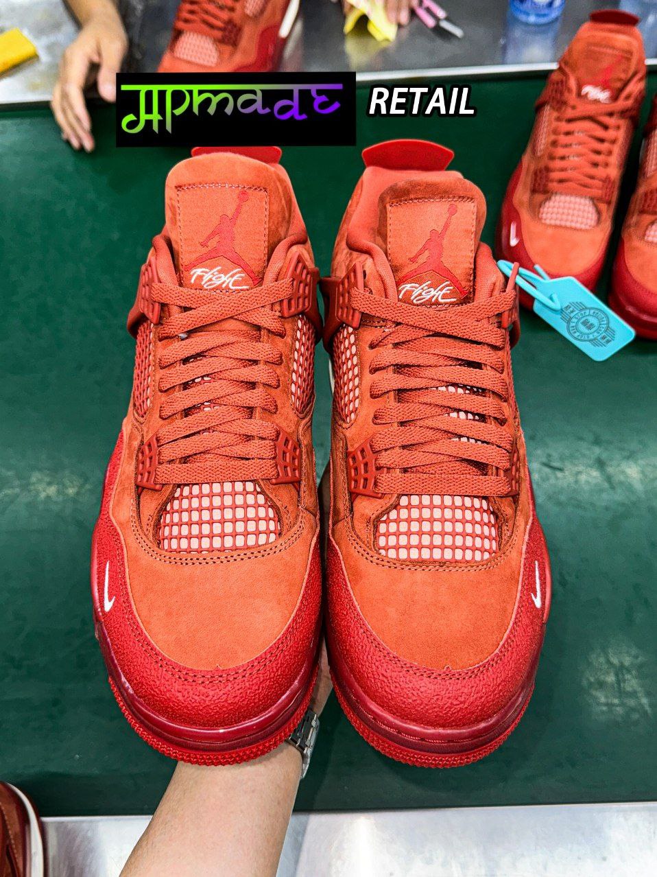 Air Jordan 4 Retro OG SP Nigel Sylvester Brick by Brick