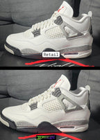 Air Jordan 4 Retro White Cement 2025