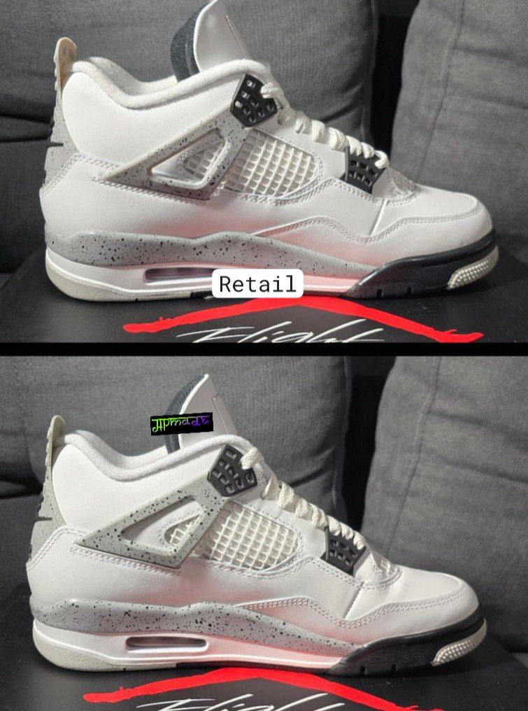 Air Jordan 4 Retro White Cement 2025