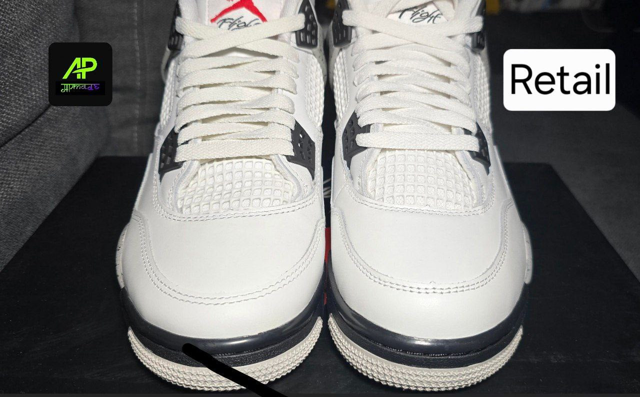 Air Jordan 4 Retro White Cement 2025