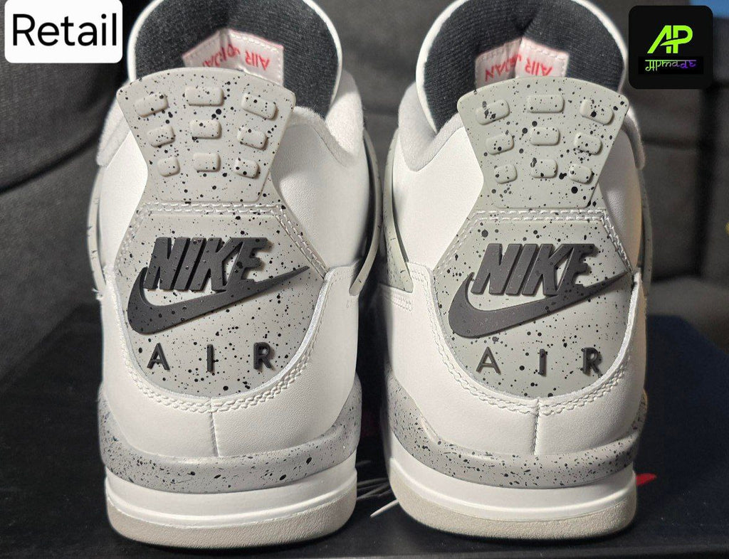 Air Jordan 4 Retro White Cement 2025