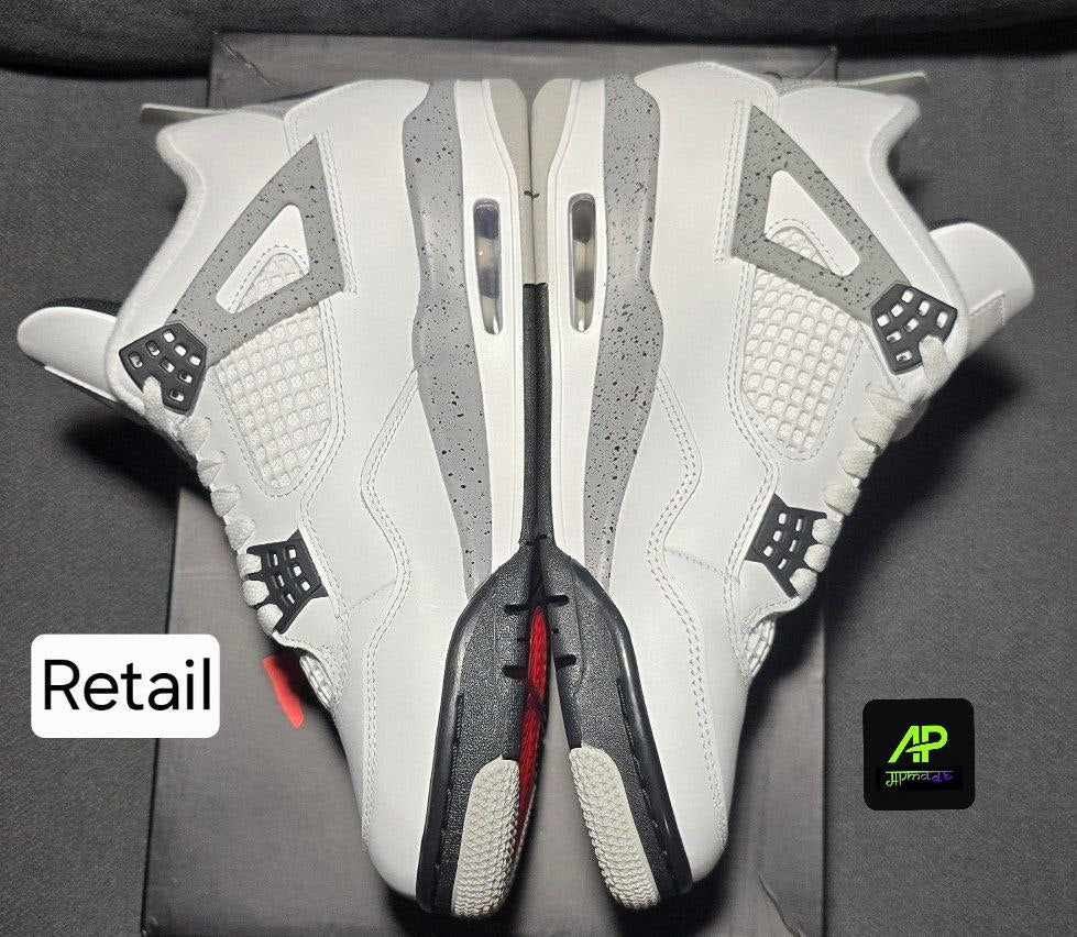 Air Jordan 4 Retro White Cement 2025