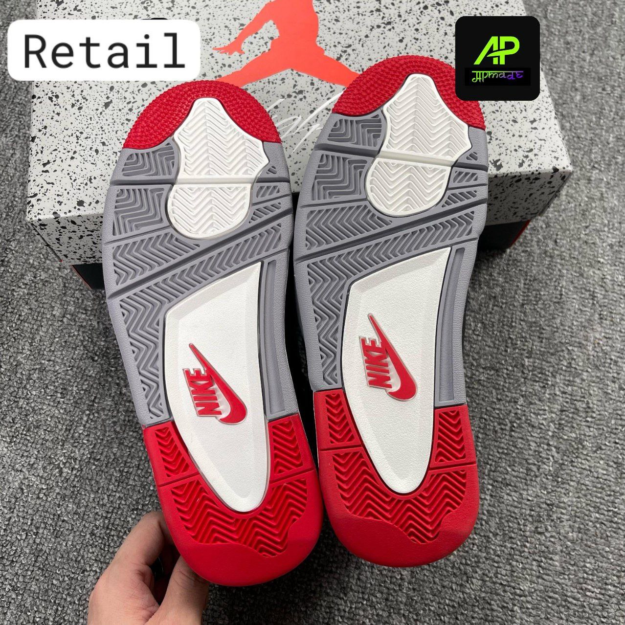 Air Jordan 4 Retro Bred Reimagined