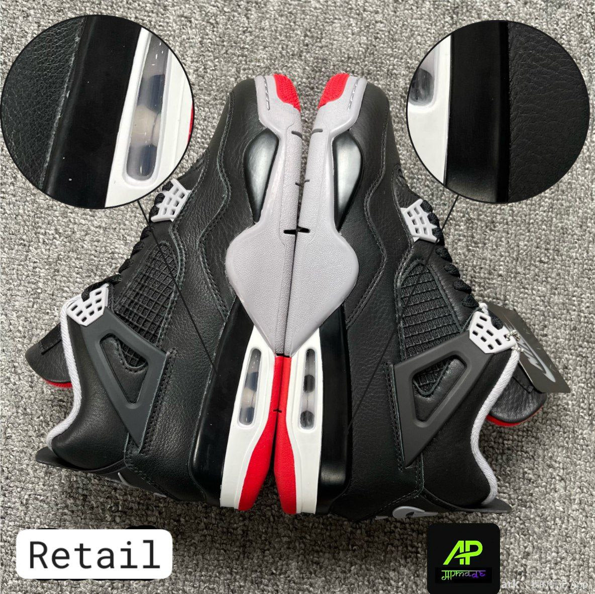 Air Jordan 4 Retro Bred Reimagined