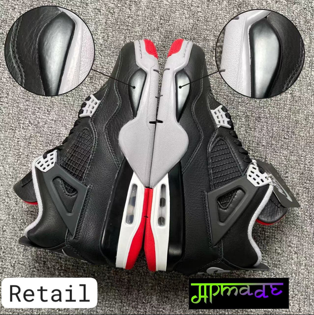 Air Jordan 4 Retro Bred Reimagined