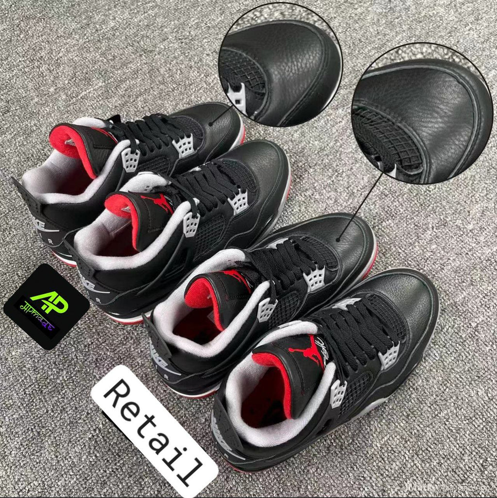 Air Jordan 4 Retro Bred Reimagined