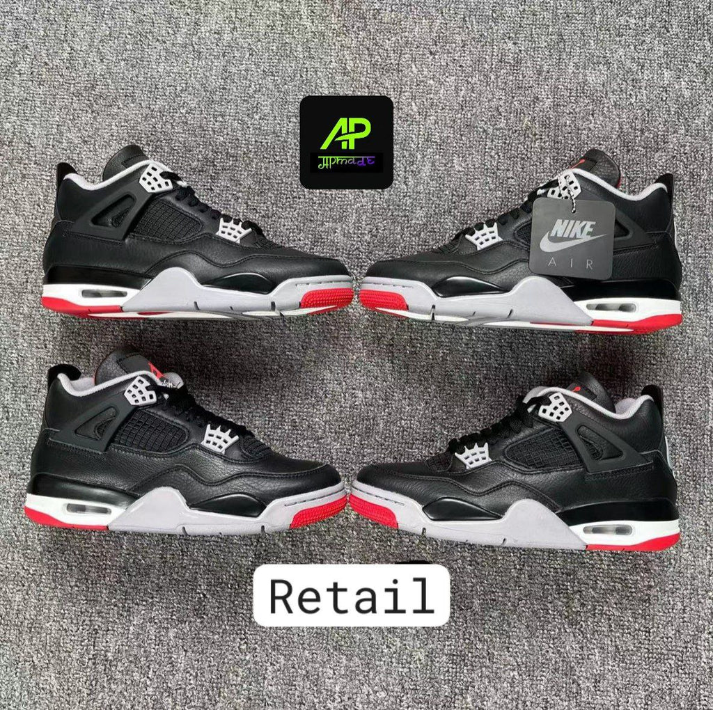 Air Jordan 4 Retro Bred Reimagined